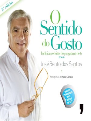 cover image of O Sentido do Gosto